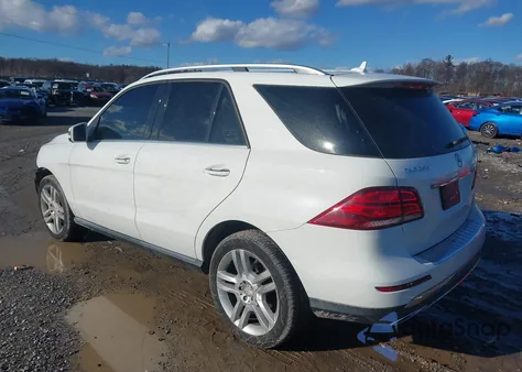 2017 Mercedes-Benz Gle 350 4Matic z USA, uszkodzony, nr VIN 4JGDA5HB8HA853264